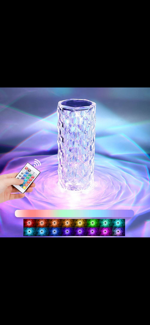 Lampe Diamant Aura – Éclairage romantique RGB 💎