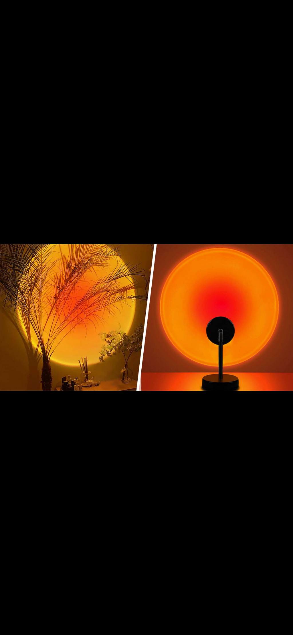 Lampe Sunset – Ambiance coucher de soleil magique